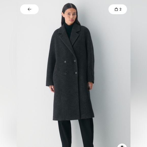 Aritzia Jackets & Blazers - The slouch coat- soft wool cashmere
